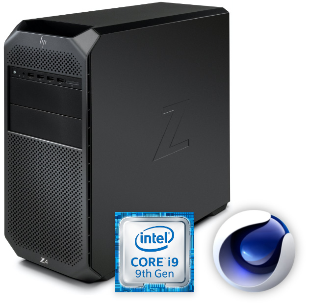 HP Z4 Workstation + CINEMA 4D